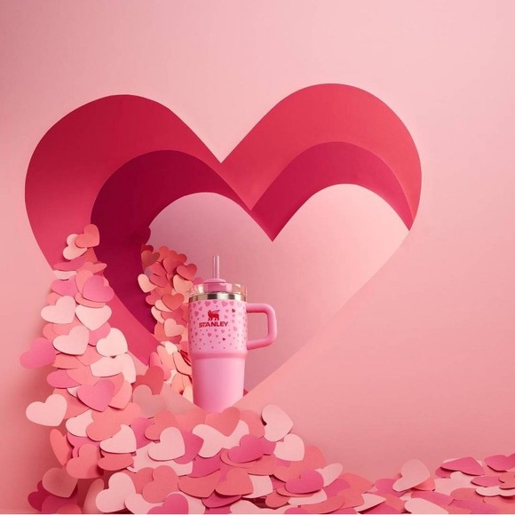 💗 STANLEY 20oz Valentines Day 20oz Sweet Hearts Tumbler - Picture 7 of 8